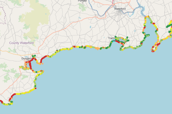 Climate change will exacerbate risks and hazards along Waterford coastline