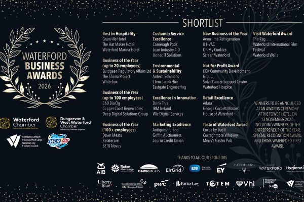 WATERFORD BUSINESS AWARDS 2026