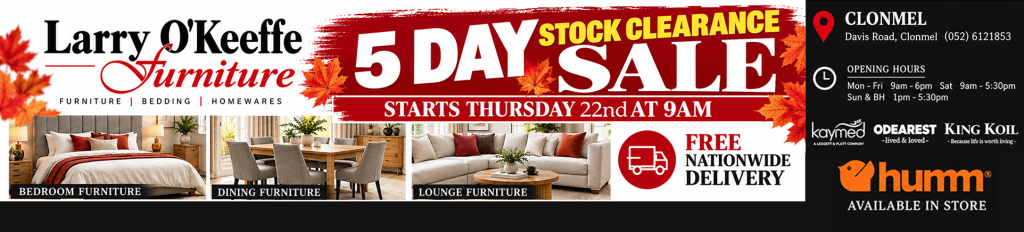 Autumn Furniture Sale Banner